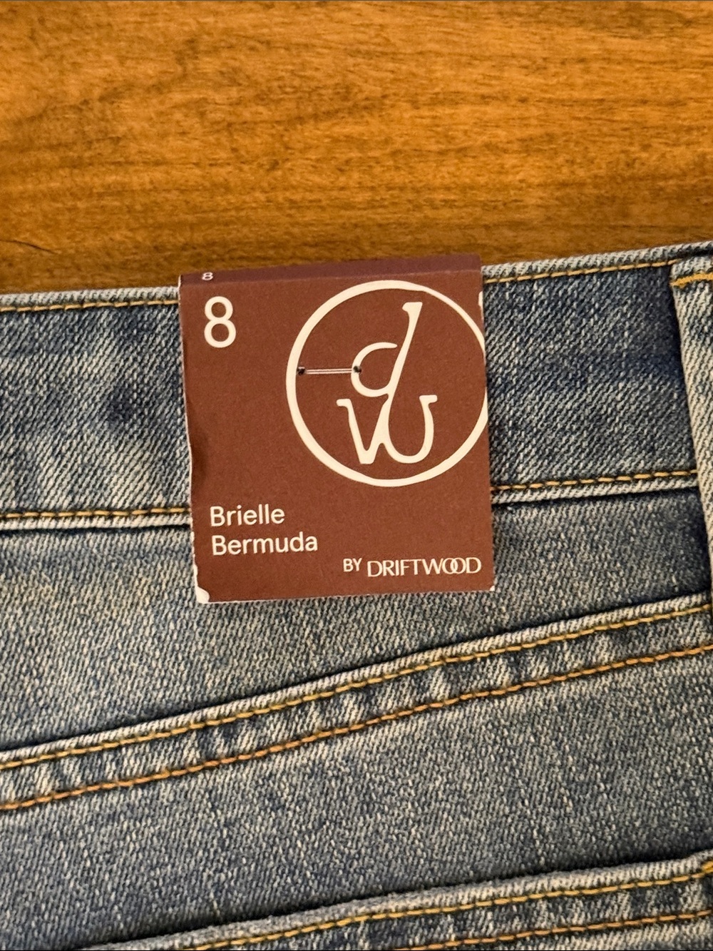 DRIFTWOOD (dw) Brielle Bermuda Embroidered Shorts - Picture 10 of 12